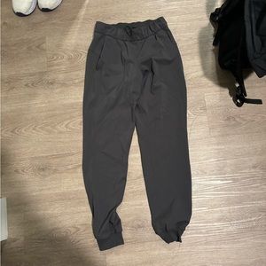 Lululemon stretch joggers graphite grey size 2